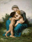 Adolphe William Bouguereau Fraternal Love (mk26) oil painting picture wholesale